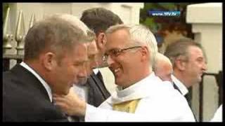 Tommy Burns Funeral  stv [upl. by Enylrac]