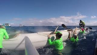 Na Pali Challenge 2017 Puuwai Canoe Club [upl. by Daiz]