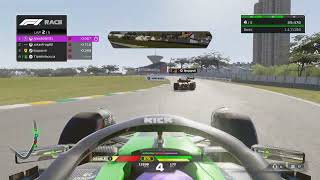 F1 24 clean competitive racing Brazil [upl. by Alleusnoc]