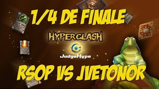 HearthStone  HyperClash JudgeHype  Rsop vs Jvetonor [upl. by Lledualc780]