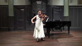 Aurora Gächter performs the Legend by Wieniawski [upl. by Yruam]