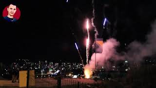 End of Ramadan 2022 in Bosnia  fireworks [upl. by Tnecillim797]