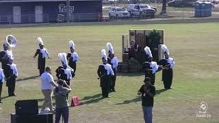 South Granville High School Marching Band at Greene Central High School 10262024 [upl. by Nyledaj]