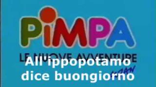 LA PIMPA  Sigla Karaoke [upl. by Ymmaj]