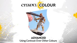 How to Paint Contrast Over Other Colours [upl. by Amahcen]