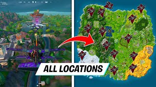 All PlanesX4 Stormwing locations in Fortnite OG Season 7 [upl. by Dreher]