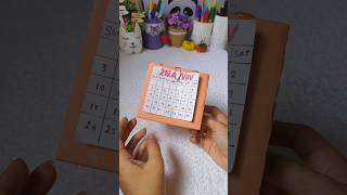 DIY desktop calendar  VcanCraft [upl. by Tecil272]