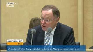 Antrittsrede des neuen Bundesratspräsidenten Stephan Weil am 08112013 [upl. by Aelak]