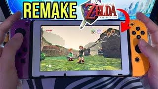 Sim existe um Remake de Zelda Ocarina of Time para Switch [upl. by Kaslik]