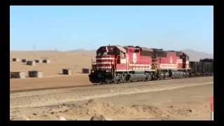 Tren Perú SOUTHERN COOPER EMD GP40 SD70 [upl. by Dnalon331]