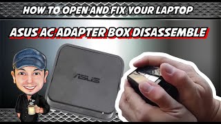 ASUS AC ADAPTER CHARGER REPAIR  HOW TO OPEN AND FIX YOUR LAPTOP AC ADAPTER  AC ADAPTER DISASSEMBLE [upl. by Elrem642]