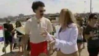 Borat does Bondi Beach Part 1 [upl. by Anihpled]