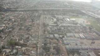 landing in LAX American Airlines b757 from MCO [upl. by Riatsila]