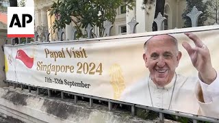 What to know as Pope Francis brings message of hope to Singapore [upl. by Arocet]