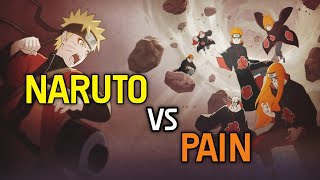 Naruto Vs Pain Full Fight in Hindi [upl. by Zubkoff]