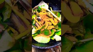 Kochu shak recipe shorts cooking viralvideo subscribe [upl. by Feriga]