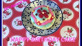 DIY Japans Snoep Popin Cookin Birthday Cake erg lekker [upl. by Kendry]