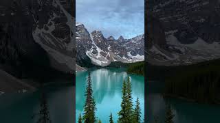 Moraine Lake in Banff National Park  shorts [upl. by Ahmar]