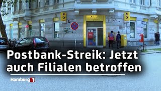 verdi weitet Streik bei der Postbank am Donnerstag aus [upl. by Vincents]