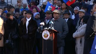 Newark mayor calls Trump racist over alleged remarks [upl. by Sivolc52]