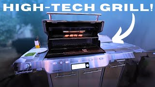 Weber Grills Summit Smart Grill Hands On at CES 2024 [upl. by Jillayne]