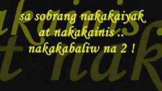 Pagmamahal Sayo by Curse One  lyrics [upl. by Eeralav253]