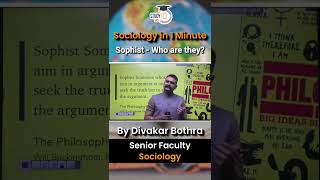 What is Sophist and who are they   UPSC Sociology  StudyIQ IAS [upl. by Dirgis]