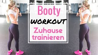 Po amp Beine Workout für zuhause für Frauen I Effektiv Beine trainieren I Dyedblondpony [upl. by Aciruam]