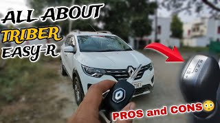 Renault Triber Automatic 2024  Triber AMT car Driving  vlog renault [upl. by Saxon]