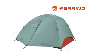 FERRINO BLOW 2 Tent Assembly Instructions [upl. by Nanyk]