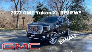 2022 GMC Yukon XL DENALI  REVIEW and POV DRIVE Whats New For 2022 [upl. by Torrance856]