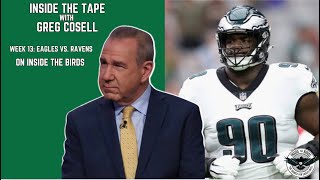 Inside The Tape With Greg Cosell Philadelphia Eagles Nickel Thrives Jalen Hurts NoHuddle Mastery [upl. by Bandur]