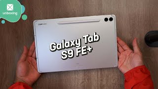 Samsung Galaxy Tab S9 FE  Unboxing en español [upl. by Wahs]