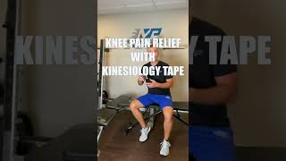 Kinesiology Taping For Immediate Knee Pain Relief [upl. by Natanoj]