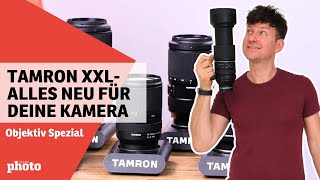 Tamron zoomt dich weg Die neuen Objektive für Sony Fuji und Nikon 😱📷 [upl. by Elyc]