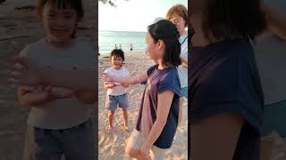 boom games at Teluk Bahang Beach Angsana Teluk Bahang 檳城直落巴港悅椿度假村4 [upl. by Pain]