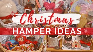 DIY CHRISTMAS HAMPERS amp GIFT BASKETS  THOUGHTFUL AND BUDGET FRIENDLY GIFT IDEAS [upl. by Calvina773]