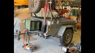 M416 Overlanding Trailer Bearing Replacement [upl. by Turne429]