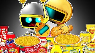 Incredibox Sprunki  FUN BOT FAMILY Horror Versions Convenience Store Food Mukbang Animation  ASMR [upl. by Nasas]