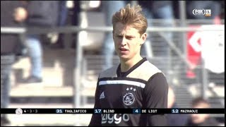 Frenkie de Jong vs AZ Alkmaar A 17319 [upl. by Carlile]