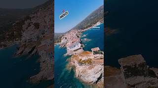 Andros Island amp Tourlitis Lighthouse – Stunning Aerial Views DJI iflightfpv GoPro travel [upl. by Kym878]