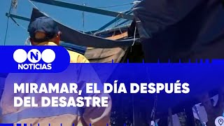 MIRAMAR EL DÍA DESPUÉS DEL DESASTRE  Telefe Noticias [upl. by Eileek]