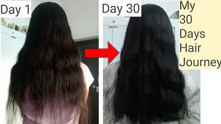 How i Went from Thin to Thick Hair in 30 Days My thick hair Journey Glow Yourself💄 [upl. by Dionisio]