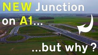 New Junction on the A1 at Grantham [upl. by Schenck]