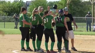 Brown County Lady Hornets Play Host To West Central Winchester On The IHSA PostSeason Softball [upl. by Annovoj337]