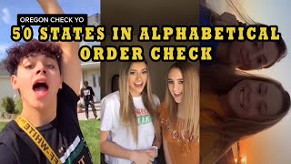 Hey Yo All 50 States In Alphabetical Order Check Challenge  TikTok Compilation 2020 [upl. by Akerboom]