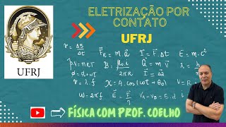 Questão da UFRJ ‐ Eletrização por Contato [upl. by Ativak322]