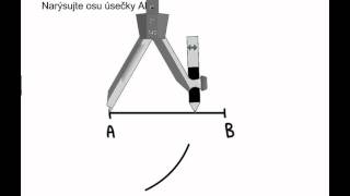 rýsování osy úsečky [upl. by Aneehc]