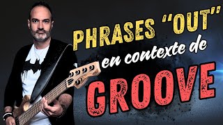 Booster vos GROOVES avec des phrases quotOUTquot  Bruno Ramos  Bassiste magazine 110 [upl. by Rawdin]