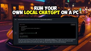 Run your own Local ChatGPT on your PC LM Studio Linux Windows amp AMD GPU LLM [upl. by Kaleena]